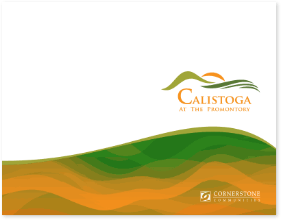 brochure cover Calistoga community